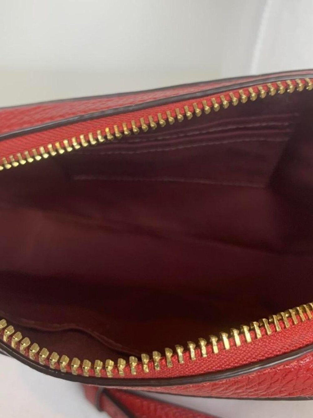 Coach Red leather crossbody bag - Picture 7 of 8